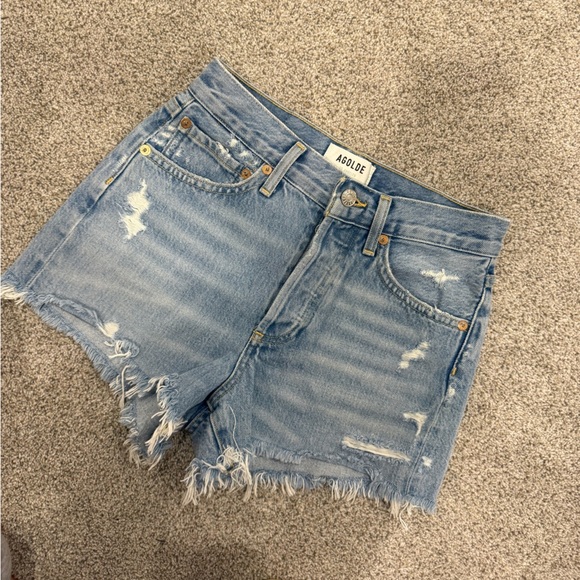 Agolde Parker Vintage Cut Off Short in Swapmeet Sz 22 NWOT - Picture 5 of 6